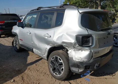 2017 Jeep Renegade Trailhawk 4X4 z USA, uszkodzony, nr VIN ZACCJBCB9HPF64156